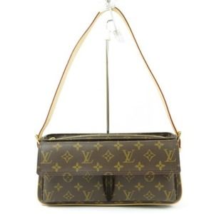 Louis Vuitton Viva Cite Shoulder Bag Monogram Nume Leather Brown